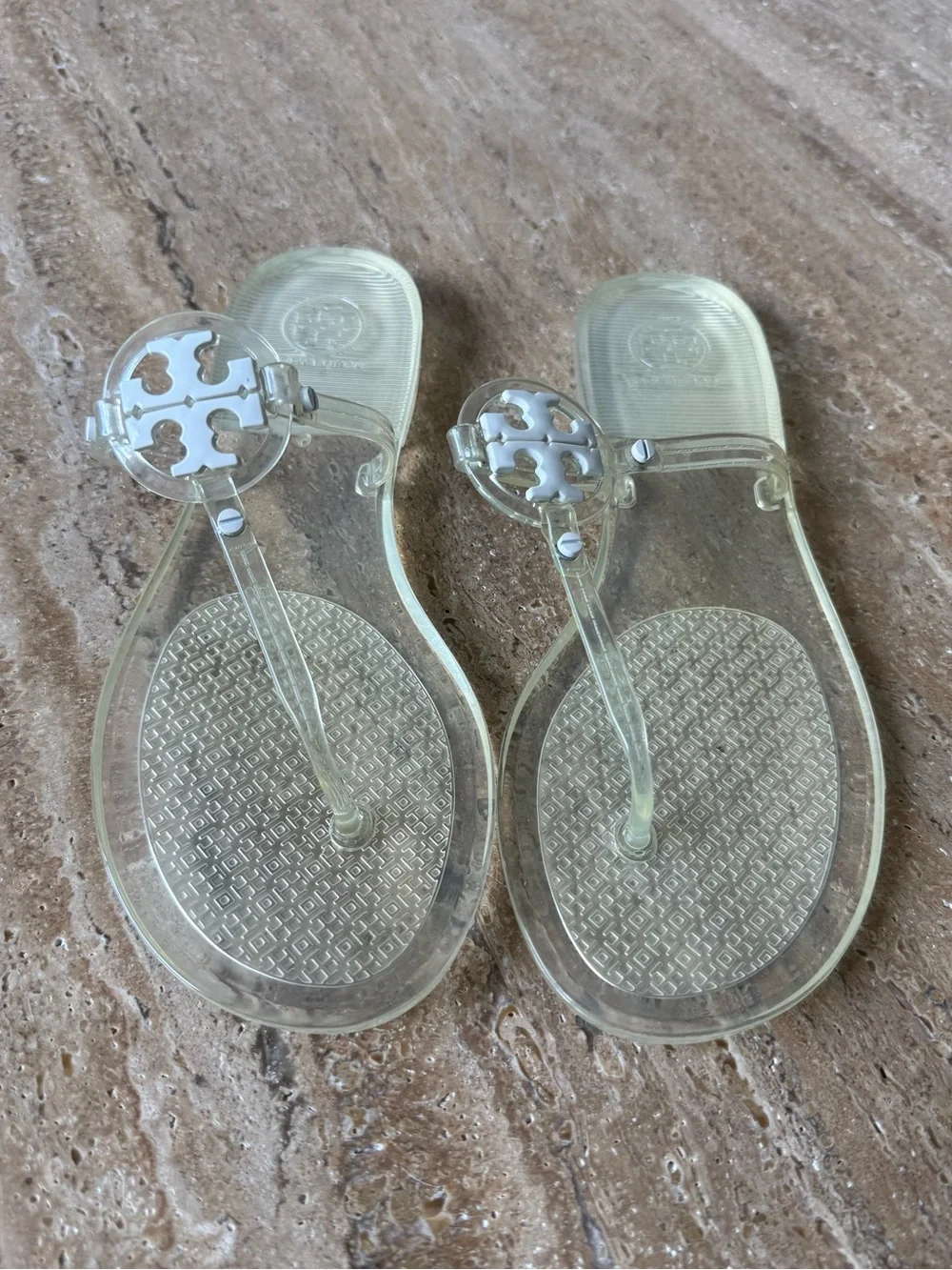 Tory Burch Mini Miller Jelly Thong Sandals size 9